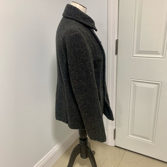 Pas De Calais Double Breasted Wool Coat - Picture 2 of 6